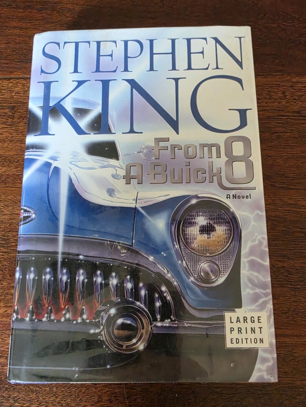 Stephen King From A Buick 8 Large Print Edition 2002 HC 1st Edition Scribner DJ